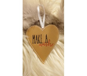 Stickserie ITH - Herz Anhänger Herzenswünsche